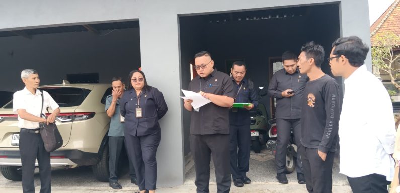 Seksi Pengendalian dan Penanganan Sengketa Kantor Pertanahan Kabupaten Bangli Bersama Seksi Survei Menghadiri Undangan Pengadilan Negeri Bangli Terkait Penanganan Perkara Pertanahan yang Sedang Dalam Proses Persidangan.
