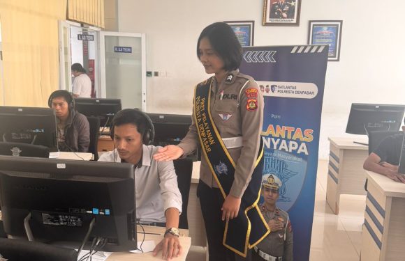 Polantas Menyapa, Satlantas Polresta Denpasar Hadirkan Pelayanan Humanis dan Profesional.