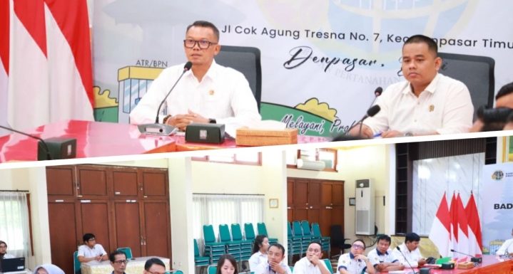 Kantor Pertanahan Kota Denpasar Hadir Pada Gelar Kasus Awal Pencegahan dan Penyelesaian Tindak Pidana Pertanahan Tahun 2026 Bertempat di Kanwil BPN Bali.