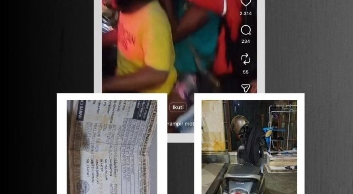 Aksi Cepat Warga Gagalkan Percobaan Curanmor di Panjer, Pelaku Diamankan Polsek Denpasar Selatan.