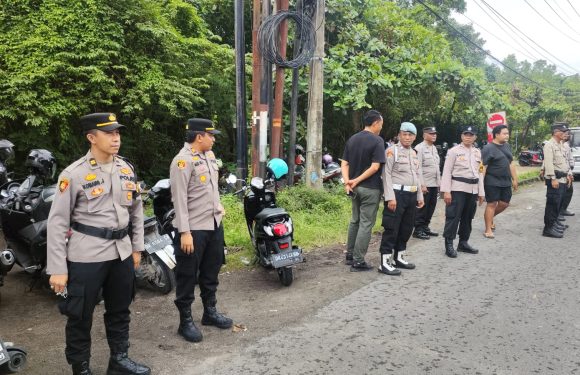 Aktivitas Pembuangan Sampah di TPA Suwung Kembali Dibuka, Polsek Denpasar Selatan Laksanakan Pemantauan dan Pengamanan.