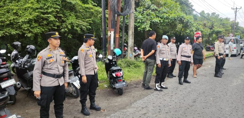 Aktivitas Pembuangan Sampah di TPA Suwung Kembali Dibuka, Polsek Denpasar Selatan Laksanakan Pemantauan dan Pengamanan.