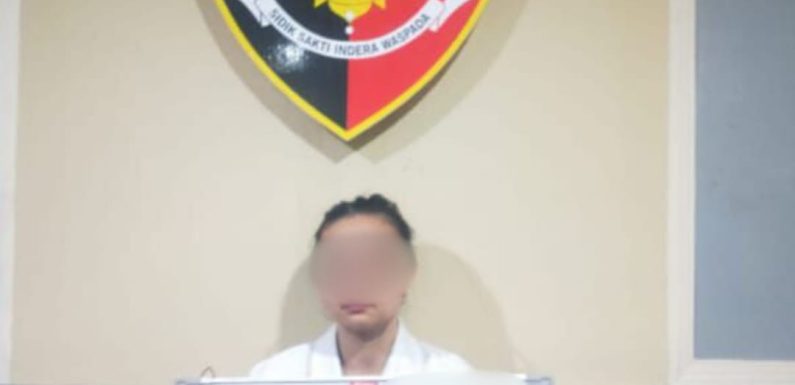 Curi Uang di Laci Kasir Minimarket, Seorang Perempuan Diamankan Tim Opsnal Polsek Dentim