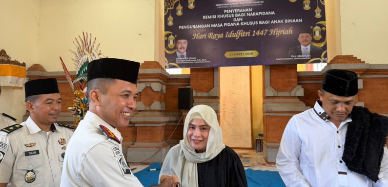 LANGKAH BARU DI HARI SUCI,  RUTAN NEGARA BERIKAN REMISI KHUSUS PADA HARI RAYA NYEPI DAN IDUL FITRI BAGI WARGA BINAAN