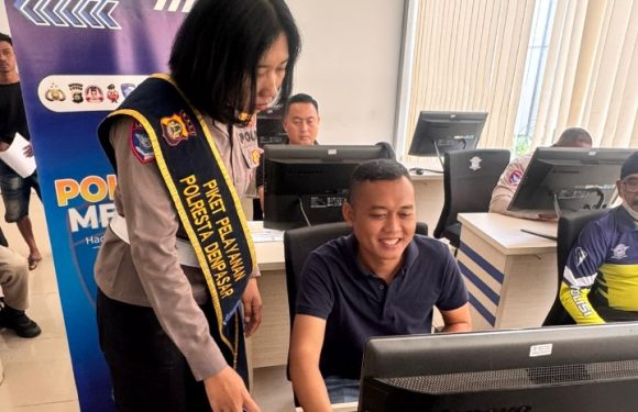 Satpas SIM Polresta Denpasar Berikan Pendampingan Maksimal kepada Pemohon, Pelayanan Humanis dan Profesional.