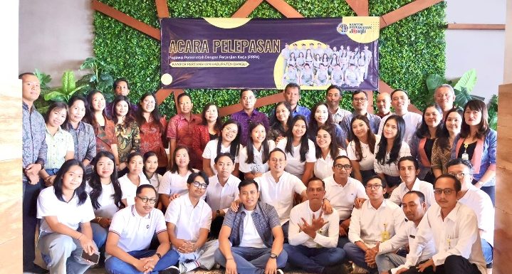 Suasana Hangat Pelepasan P3K Pindah Tugas di Kantor Pertanahan Bangli.