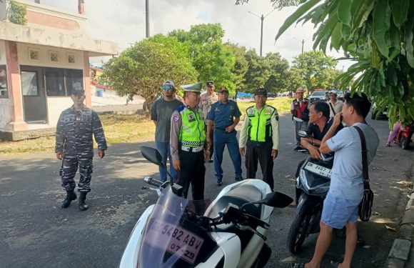 Patroli Gabungan di Pelabuhan Benoa, Tekan Kriminalitas dan Ciptakan Kamtibmas Kondusif