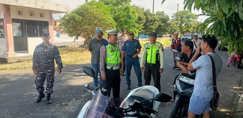 Patroli Gabungan di Pelabuhan Benoa, Tekan Kriminalitas dan Ciptakan Kamtibmas Kondusif