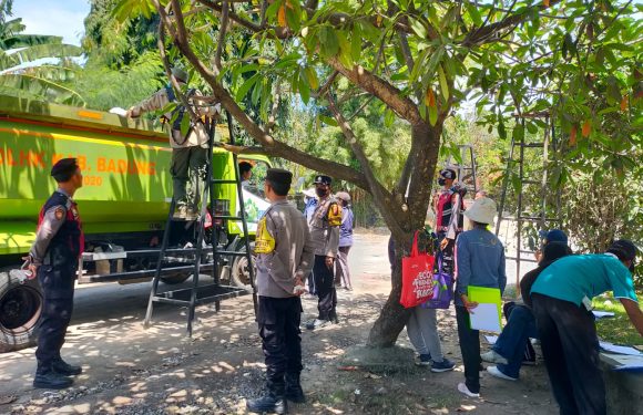 Turjawali Samapta Polresta Denpasar Intensifkan Patroli Dialogis di Kawasan TPA Suwung