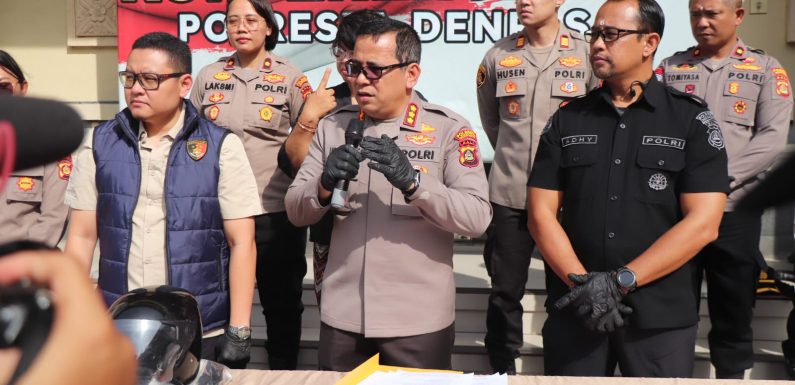 Polresta Denpasar Dan Jajaran Polsek Ringkus 37 Pelaku Kriminal dalam Tiga Pekan