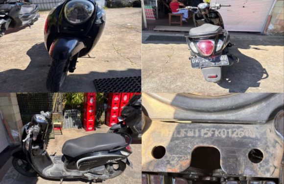 Curanmor di Gudang Furniture Penatih Terungkap, Pelaku dan BB Berhasil Diamankan Tim Opsnal Polsek Dentim