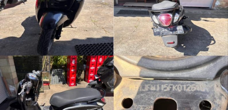 Curanmor di Gudang Furniture Penatih Terungkap, Pelaku dan BB Berhasil Diamankan Tim Opsnal Polsek Dentim