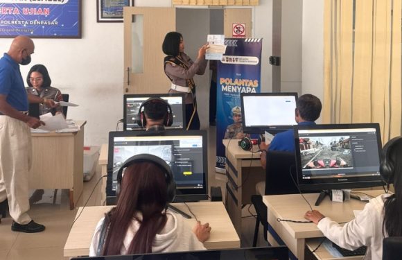 Pelayanan Satpas SIM Polresta Denpasar Ramah, Cepat, dan Modern.