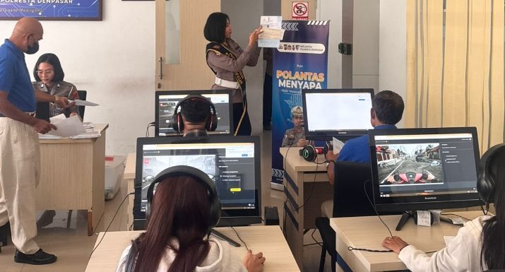 Pelayanan Satpas SIM Polresta Denpasar Ramah, Cepat, dan Modern.