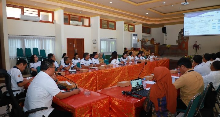 Kantor Pertanahan Kabupaten Bangli Mengikuti Kegiatan Koordinasi Fasilitasi Bantuan Hukum dan Penguatan JDIH.