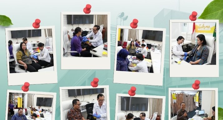 Dalam Menjaga Kesehatan, Kantor Pertanahan Kota Denpasar melaksanakan kegiatan Medical Check Up (MCU) bagi seluruh pegawai.