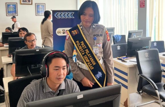 Pelayanan Prima, Satpas Polresta Denpasar Hadirkan Proses SIM Cepat dan Humanis