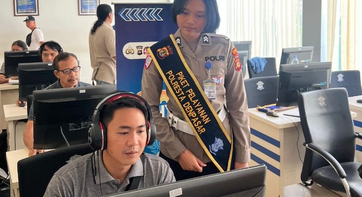 Pelayanan Prima, Satpas Polresta Denpasar Hadirkan Proses SIM Cepat dan Humanis