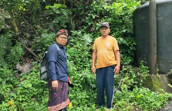 Kantor Pertanahan Kabupaten Klungkung Laksanakan Pengecekan Lapang Permohonan Sertipikat Pengganti di Desa Pasekbali