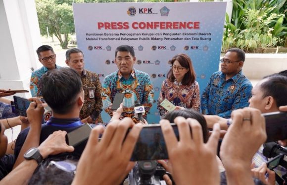 Kementerian ATR/BPN Bersama KPK Kaji Kerja Sama Menguntungkan bagi Pemda Se-Sulut