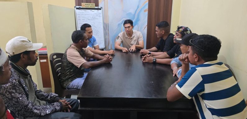 Polsek Denpasar Selatan Amankan Dua Kelompok Pemuda yang Terlibat Keributan di Jalan Hang Tuah