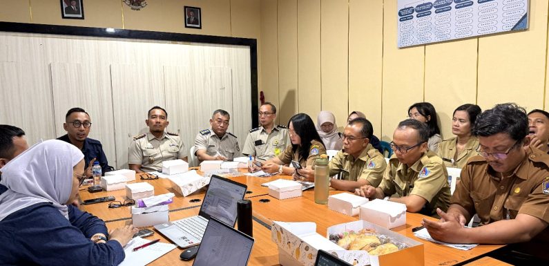Kegiatan Rapat Koordinasi Pembuatan Peta Tematik Kawasan yang diselenggarakan oleh Kantor Pertanahan Kabupaten Klungkung.