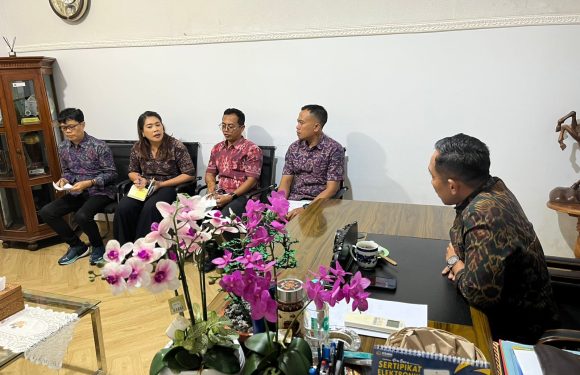 Koordinasi Kegiatan Sosialisasi PTSL yang akan dilaksanakan di Desa Batukandik, Nusa Penida