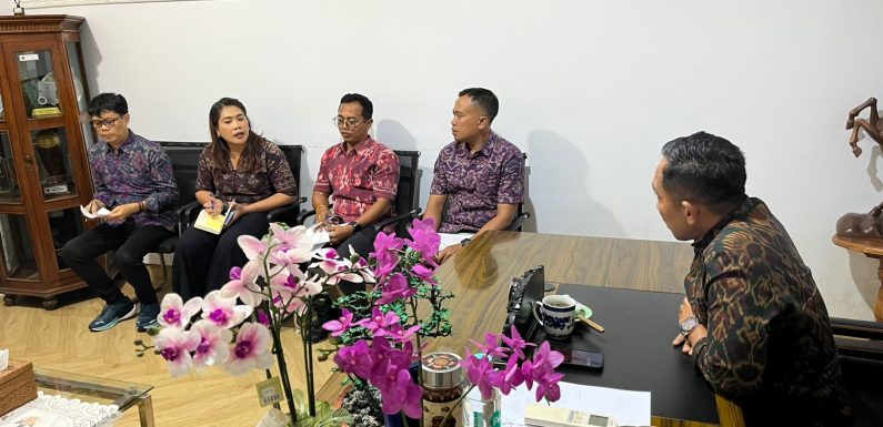Koordinasi Kegiatan Sosialisasi PTSL yang akan dilaksanakan di Desa Batukandik, Nusa Penida