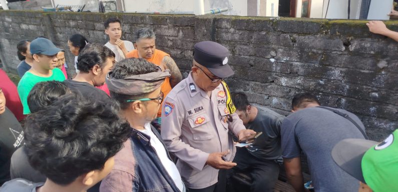 Pelaku Pencurian Laptop Diamankan Warga di Denpasar Utara.
