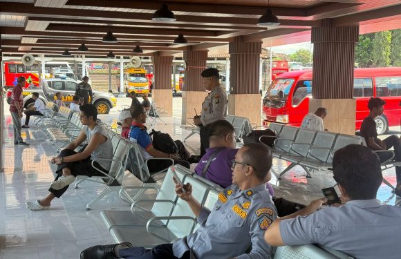Polsek Denpasar Utara Intensifkan KRYD di Terminal Ubung, Antisipasi Premanisme dan Gangguan Kamtibmas