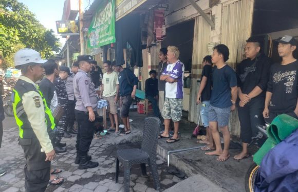 Cooling System di Pelabuhan Benoa, Polsek Kawasan Pelabuhan Benoa Ajak ABK dan Pemilik Toko Jaga Kamtibmas Kondusif