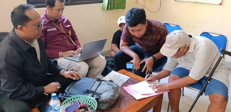 Kantor Pertanahan Kabupaten Klungkung Kembali Melaksanakan Layanan Inovasi KERTHAGOSA untuk Permudah Layanan di Nusa Penida.