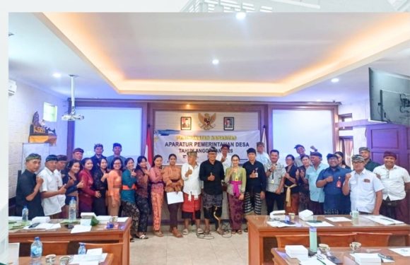 Kantor Pertanahan Kota Denpasar hadir Dalam kegiatan Peningkatan Kapasitas Aparatur Pemerintah Desa yang diselenggarakan di Kantor Perbekel Desa Kesiman Petilan.