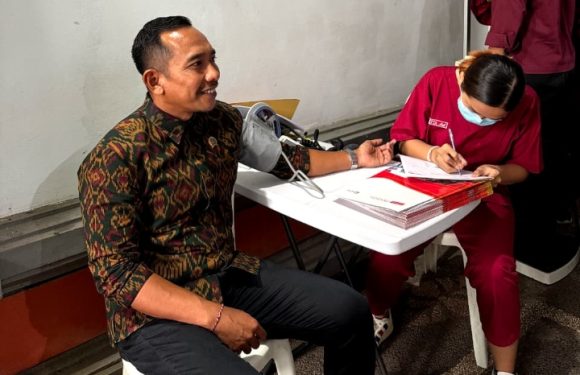 Kantor Pertanahan Kabupaten Klungkung Laksanakan Medical Check Up bagi Seluruh Pegawai