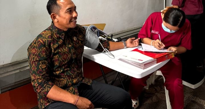 Kantor Pertanahan Kabupaten Klungkung Laksanakan Medical Check Up bagi Seluruh Pegawai