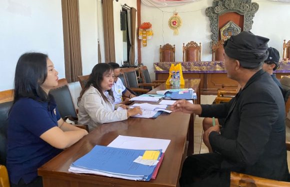 Sidang Panitia dan Cek Lokasi Jadi Tahapan Penting PTSL di Desa Songan.