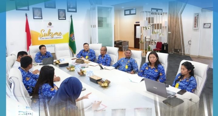 Kantor Pertanahan Kota Denpasar Bahas Beberapa Permasalahan Pertanahan di Kota Denpasar.