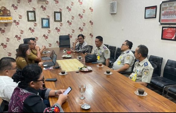 Kepala Kantor Pertanahan Kabupaten Tabanan Beserta Jajaran Menghadiri Rapat Pembahasan Integritas Data Pertanahan Bersama Asisten III Pemkab Tabanan.