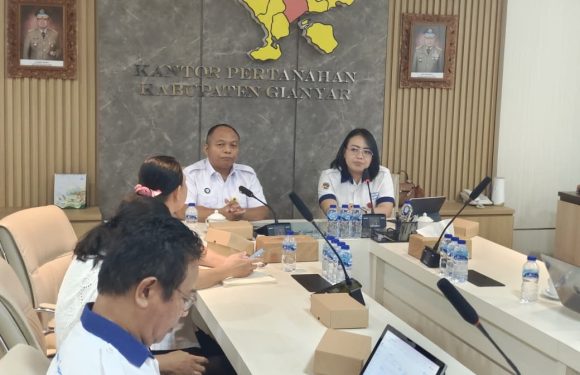 Kantor pertanahan Gianyar Terima Kunjungan Monitoring dan Evaluasi Kinerja Serta Pendampingan Aplikasi MY ASN.