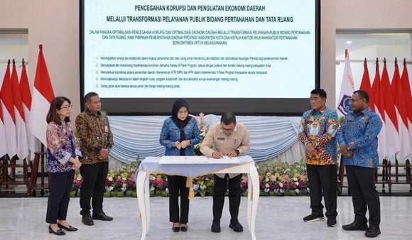 ATR/BPN & KPK Jadikan Sulut Percontohan Transformasi Layanan Pertanahan