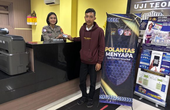 Melalui Polantas Menyapa, Satlantas Polres Badung Berikan  Layanan   Humanis dan Transparan Kepada Pemohon SIM