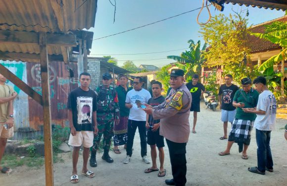 30 Penduduk Non Permanen Terjaring Pendataan di Benoa, Situasi Kamtibmas Kondusif.