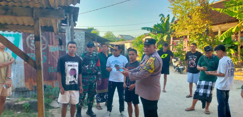 30 Penduduk Non Permanen Terjaring Pendataan di Benoa, Situasi Kamtibmas Kondusif.