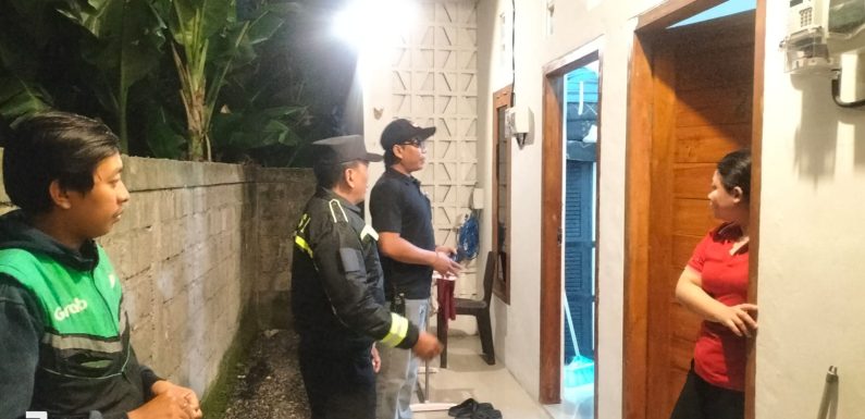 Tibduktang Desa Peguyangan Kaja, Puluhan Penduduk Non Permanen Terdata dalam Upaya Jaga Kamtibmas dan Tertib Administrasi.