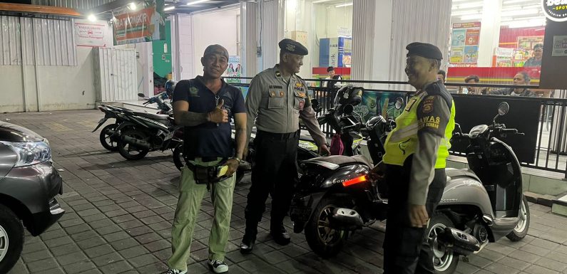 Patroli Blue Light Polsek Denpasar Barat Ciptakan Rasa Aman, Antisipasi Kejahatan Jalanan di Malam Hari
