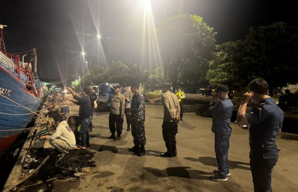 Patroli Gabungan di Pelabuhan Benoa, Polisi Perkuat Sinergi Cegah Kriminalitas dan Premanisme