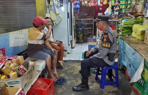 KRYD Polsek Kuta Intensifkan Patroli Dialogis, Cegah Gangguan Kamtibmas di Kawasan Wisata
