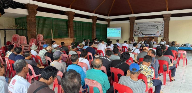 Kantor Pertanahan Kabupaten Badung Gelar Kegiatan Penyuluhan Akses Reforma Agraria Tahun 2026 di Desa Darmasaba.
