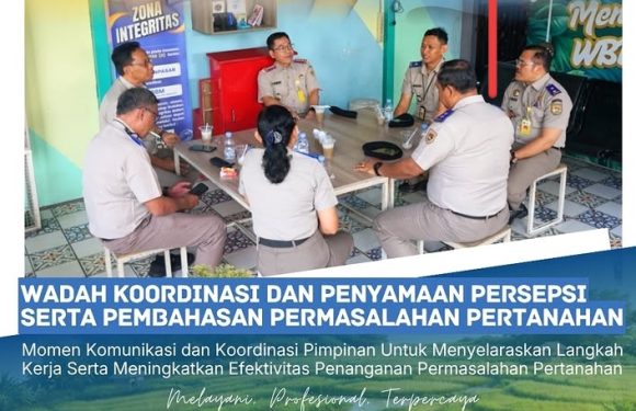 Kantor Pertanahan Kota Denpasar Gelar Coffee Morning Guna Memperkuat Sinergi dan menyamakan persepsi, serta Membahas Berbagai Masalah Pertanahan.