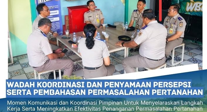 Kantor Pertanahan Kota Denpasar Gelar Coffee Morning Guna Memperkuat Sinergi dan menyamakan persepsi, serta Membahas Berbagai  Masalah Pertanahan.